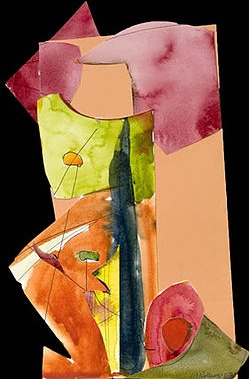 Venice Series, 2007.23, watercolor, pencil and ink on paper, 16 x 13 inches (40.64 x 33.02 cm)