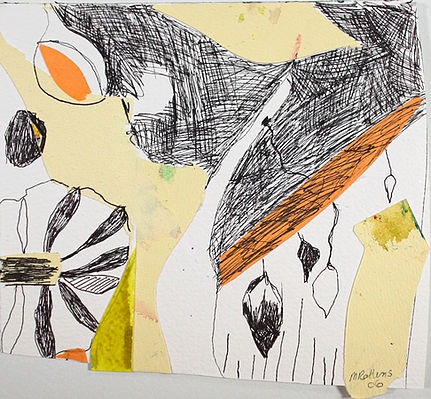 Venice Series 2006.15, watercolor, pen and ink on paper, 6 x 7 inches (15.24 x 17.78 cm)