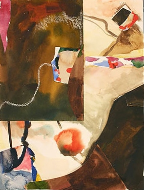 Venice Series 2004.6, watercolor, pencil and ink on paper, 16 x 12 inches (40.65 x 30.48 cm)