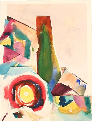Venice Series 2004.17, watercolor on paper, 12 x 16 inches (30.48 x 40.64 cm)
