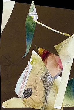 Venice Series 2007.21, watercolor, pencil and ink on paper, 16 x 12 inches (40.64 x 30.48 cm)