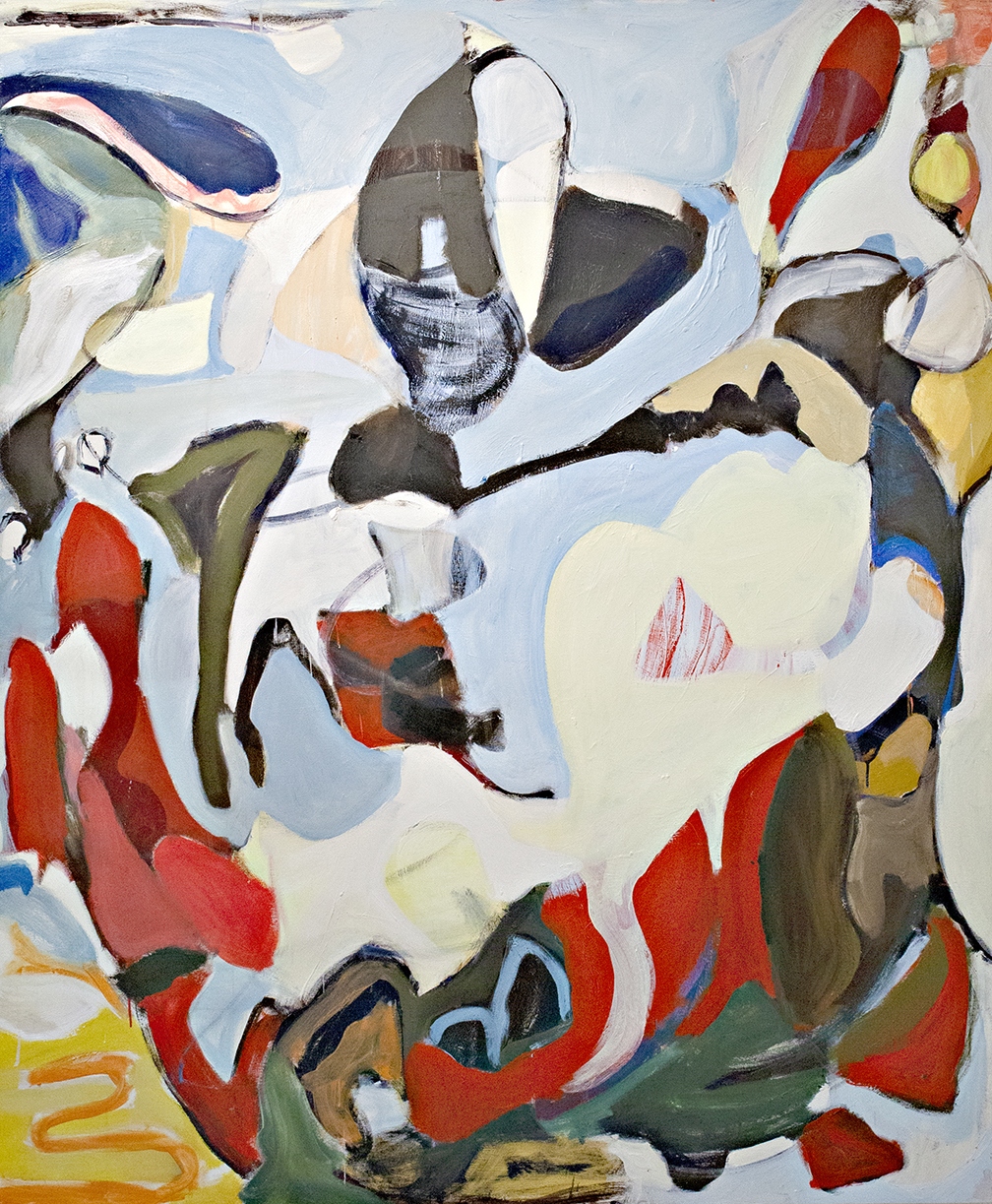 Improv, 72 x 60 inches, oil on canvas, 2019