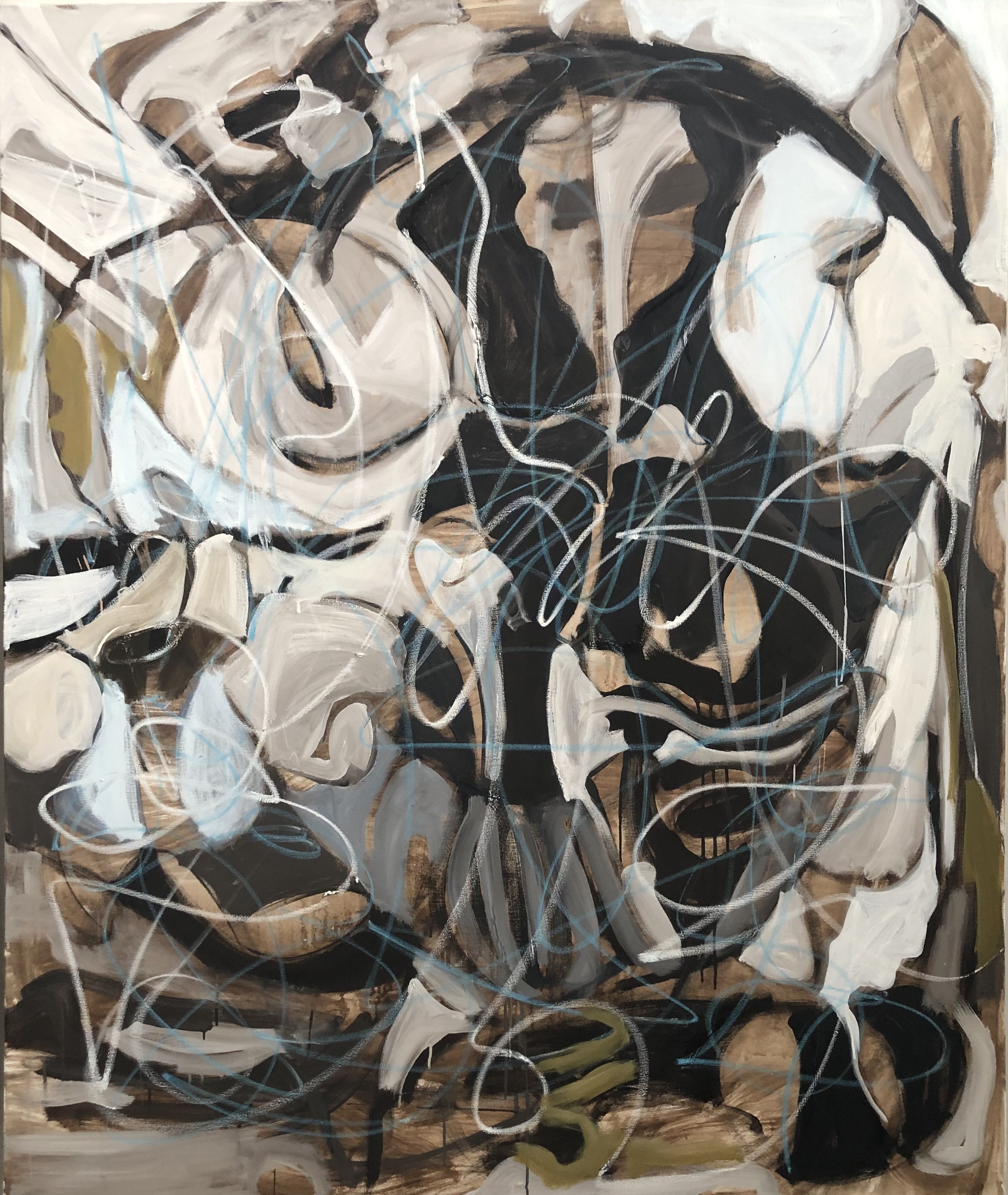 That Energy, 72 x 60 inches, oil on canvas, 2021