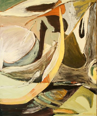 Upward, 2006, oil on canvas,72 x 60 inches (182.88 x 152.4 cm)