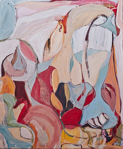 Dusk, 2014, oil on canvas, 72 x 60 inches (183 x 152 cm)