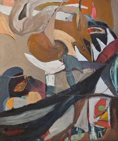 Organic Movement, 2008,  oil on canvas, 72 x 60 inches (182.88 x 152.4 cm)