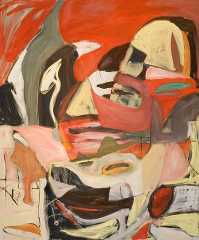 Idea Sketch, 2008, oil on canvas, 72 x 60 inches (182.88 x 152.4 cm)